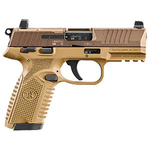 FN 502 MRD 22LR Pistol 4" Barrel 10+1 Round Flat Dark Earth