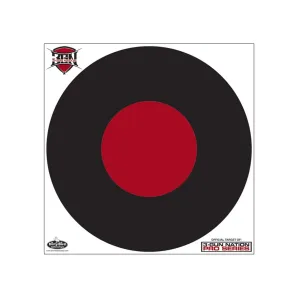Birchwood Casey Dirty Bird 3-Gun Nation 17.25" Bullseye Target 5PK