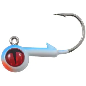 Northland Tungsten Short Shank 3/8oz Round Ball Jighead Glo Moonlight