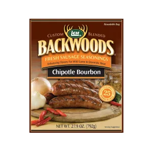 LEM Backwoods Chipotle Bourbon Sausage Seasoning for 25 lbs