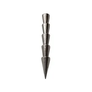 Mustad Nail Weight 1/8oz Tungsten Black 10PK
