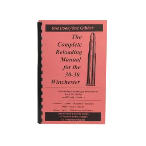 Loadbooks USA 30-30 Winchester Reloading Manual