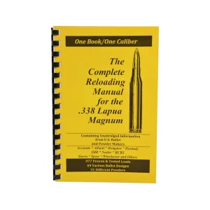 Loadbooks USA 338 Lapua Magnum Reloading Manual