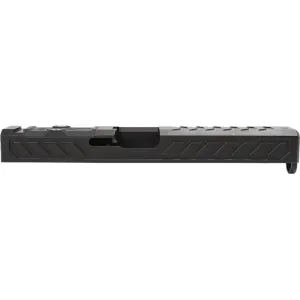 Grey Ghost Precision V6 Slide for Glock 17 Gen 5 RMR, DeltaPoint Pro Optic Cut Black