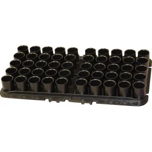 MTM Shotshell Tray 16 Gauge 50-Round Plastic Black