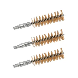 Bore Tech Bronze Pistol Bore Brush .44/.45 Caliber 8-32 Threads 3PK