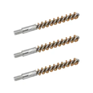 Bore Tech Bronze Pistol Bore Brush .22 Caliber 8-32 Threads 3PK