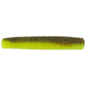 Berkley PowerBait MaxScent Lil' General Worm Coppertreuse