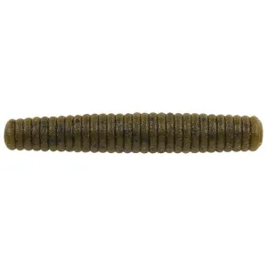 Berkley PowerBait MaxScent Lil' General Worm Green Pumpkin