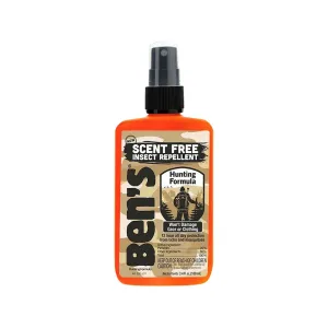Ben's Hunting Formula Scent Free Insect Repellent 3.4 oz