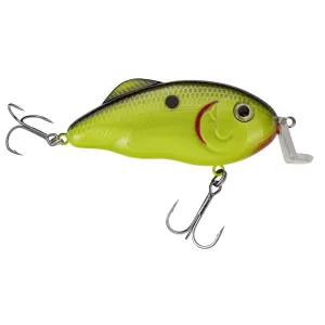 Strike King Hybrid Hunter Crankbait Chartreuse/Black Back