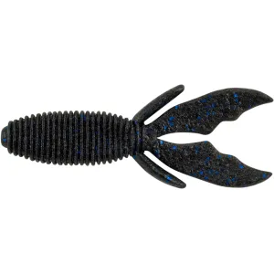 Berkley PowerBait MaxScent Creature Hawg Black Blue Fleck