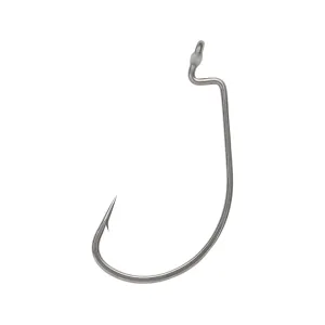 VMC Redline Series Heavy Duty Wide Gap Hook #4/0 Gray 4PK