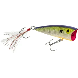Rebel Pop-R Feathered Topwater Blue Gill