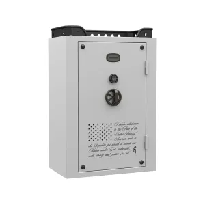 Browning Stars and Stripes Fire-Resistant 49 Gun Safe with Electronic Lock Gray