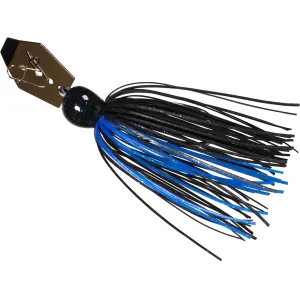 Z-Man Chatterbait Mini Max Bladed Jig Black Blue 1/2 oz