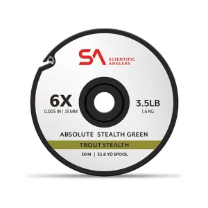 Scientific Anglers Absolute Trout Stealth Tippet 4X 30m