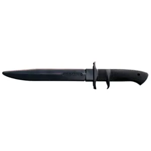 Cold Steel Rubber Training Black Bear Classic Fixed Blade Knife 8.13" Clip Point Santoprene Black