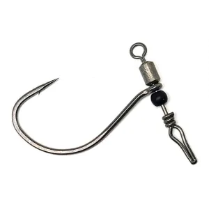 Gamakatsu G-Finesse T.G.W Swivel Shot/Drop Shot Hook #1/0 Black 3PK