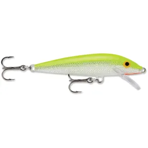 Rapala Original Floating 11 Minnow Silver Fluorescent Chartreuse