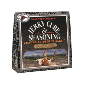 Hi Mountain Cracked Pepper 'N Garlic Blend Jerky Seasoning 7.2 oz