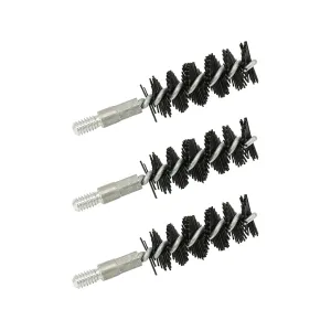 Bore Tech Nylon Pistol Bore Brush .44/.45 8-32 Threads 3PK