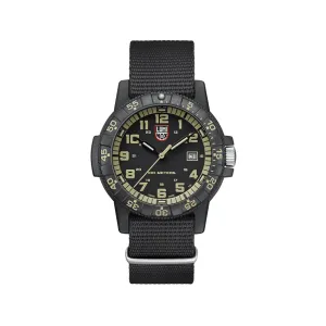 Luminox Leatherback Sea Turtle Giant Watch Carbon Compound/Webbing Black/Green