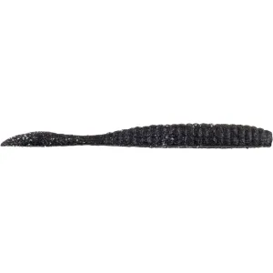 Berkley PowerBait MaxScent Flat Worm 3.6 Black