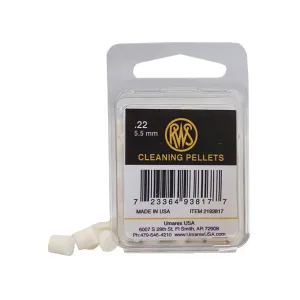 RWS Bore Cleaning Air Gun Pellets 22 Caliber Box of 80