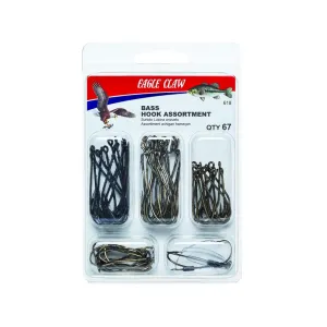 Eagle Claw Bass Hook Assortment