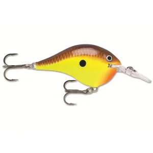 Rapala DT 6 Crankbait Chartreuse Brown
