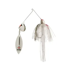 Strike King KVD Finesse Tandem Spinnerbait 3/8oz Gizzard Shad Nickel
