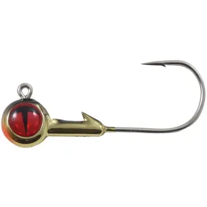 Northland Tungsten 1/4oz Round Ball Jighead Gold Shiner
