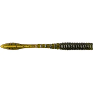 Northland Eye-Candy Jig Crawler Worm Green Pumpkin