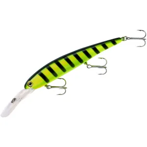 Bandit Walleye Deep Crankbait Chartreuse Black Stripes
