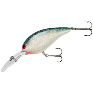 Norman Deep Little N Crankbait White Green Fleck