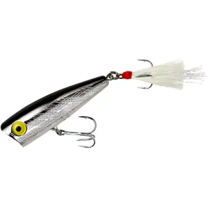 Rebel Pop-R Topwater Silver Black