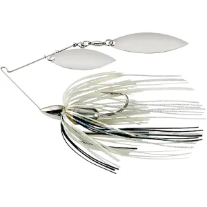 War Eagle Screamin Eagle Nickel Frame Double Willow Spinnerbait 1/2oz Silver Shiner