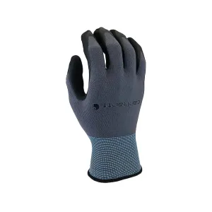 Carhartt Men's Nitrile Work Gloves Gunmetal Large
