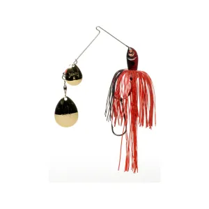 Strike King Premier Plus Double Colorado Spinnerbait 3/8oz Red Crawfish Gold