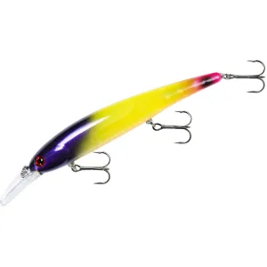 Bandit Walleye Shallow Crankbait Chartreuse Green Purple Head