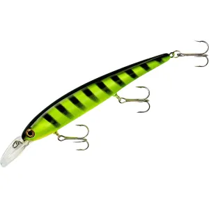Bandit Walleye Shallow Crankbait Chartreuse Black Stripes