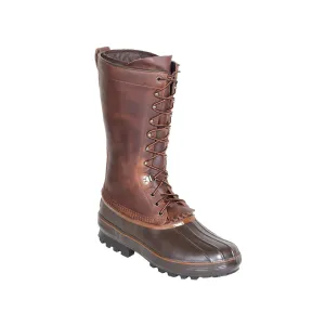 Kenetrek Men's Grizzly 13" 400 Gram Insulated Pac Boots Leather/Synthetic Brown 14 D