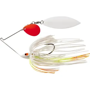 War Eagle River Rat Tandem Spinnerbait 3/8oz Oklahoma Special Red/White