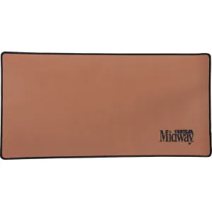 MidwayUSA Gun Cleaning Mat Small 12" x 24" Brown