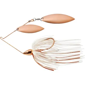 War Eagle Copper Frame Double Willow Spinnerbait 3/8oz Copper White Copper