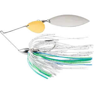 War Eagle Nickel Frame Colorado Willow Spinnerbait 1/2oz Blue Herring Gold/Nickel