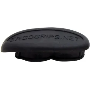 ERGO Grip Plug Overmolded Rubber Black