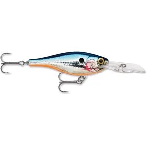 Rapala Shad Rap Rattlin' Suspending 07 Crankbait Silver Blue