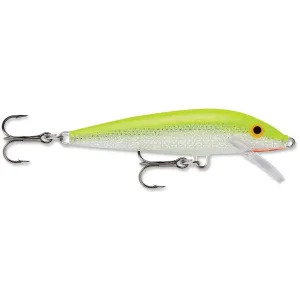 Rapala Original Floating 07 Minnow Silver Fluorescent Chartreuse